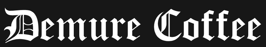 Demure Coffee Logo