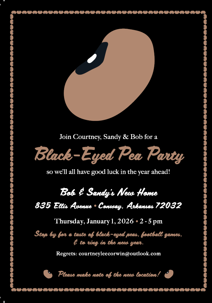 Black Eyed Pea Party